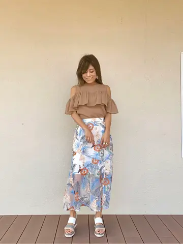 ORIGINATED IN GRACE CONTINENTAL yukimi yonee コーディネート画像