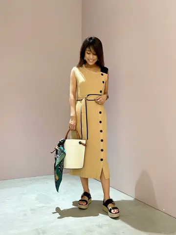 ORIGINATED IN GRACE CONTINENTAL yukimi yonee コーディネート画像