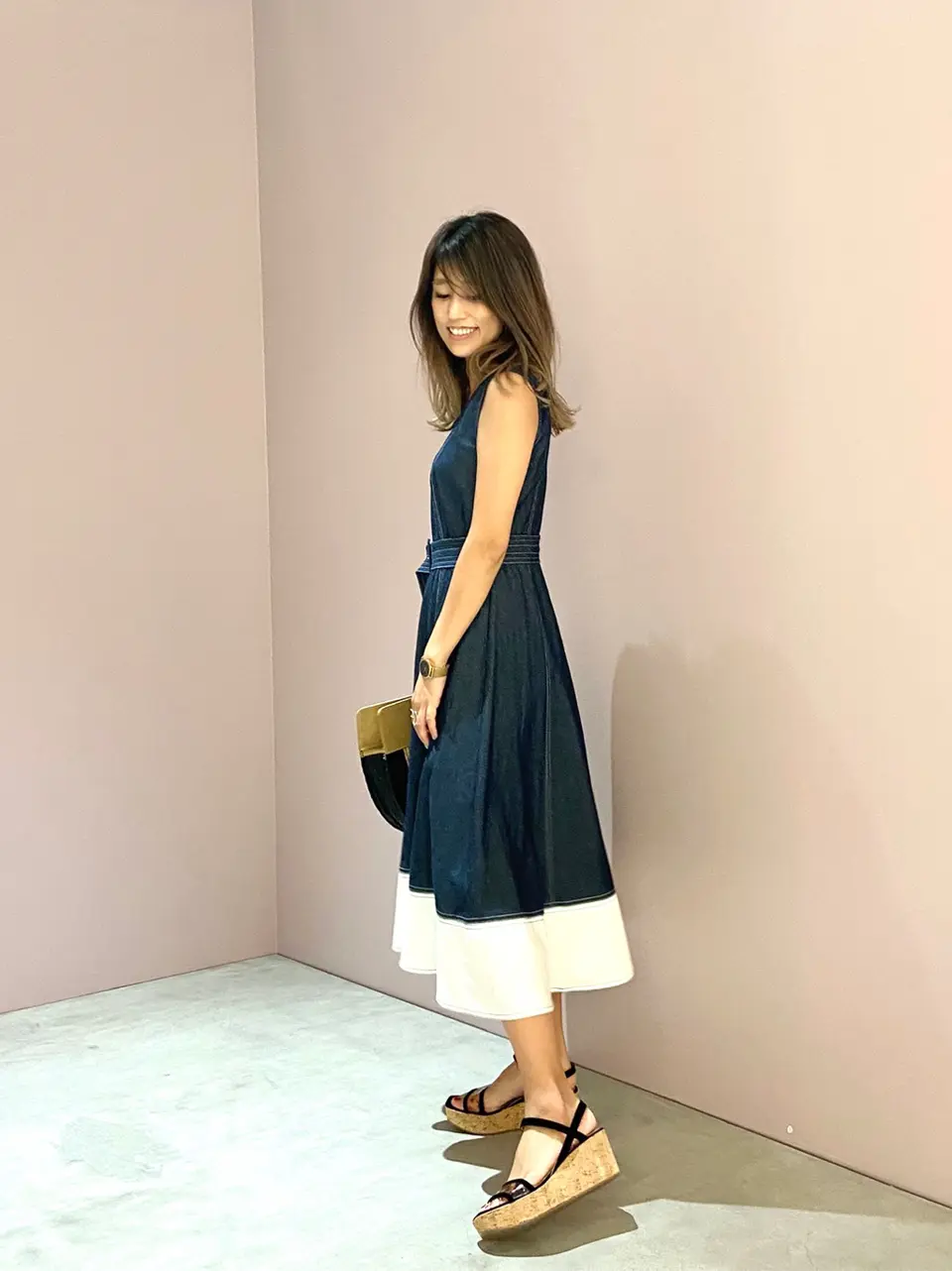 ORIGINATED IN GRACE CONTINENTAL yukimi yonee コーディネート画像