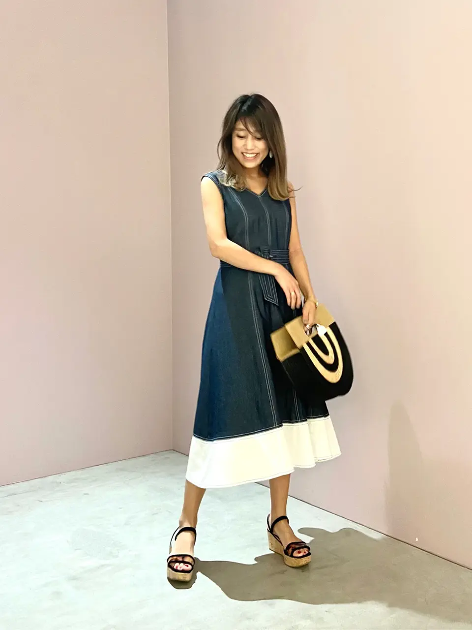 ORIGINATED IN GRACE CONTINENTAL yukimi yonee コーディネート画像