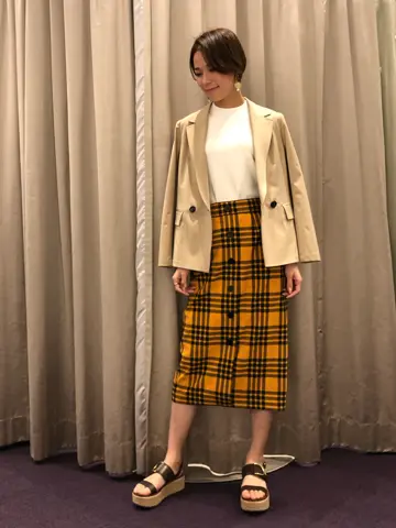 ORIGINATED IN GRACE CONTINENTAL 亀田 未希 コーディネート画像