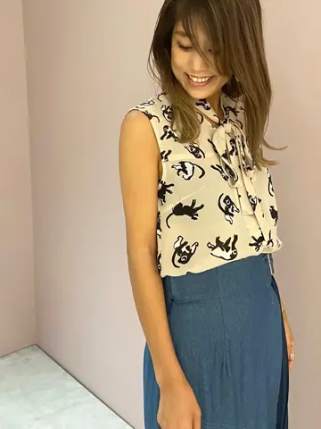 ORIGINATED IN GRACE CONTINENTAL yukimi yonee コーディネート画像