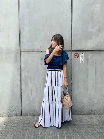 ORIGINATED IN GRACE CONTINENTAL yukimi yonee コーディネート画像