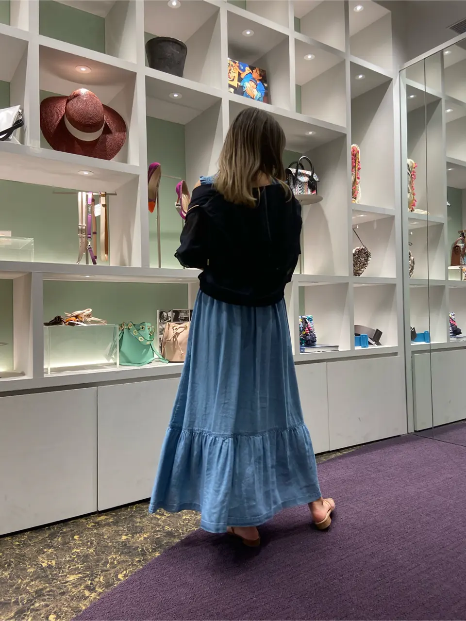 ORIGINATED IN GRACE CONTINENTAL yukimi yonee コーディネート画像