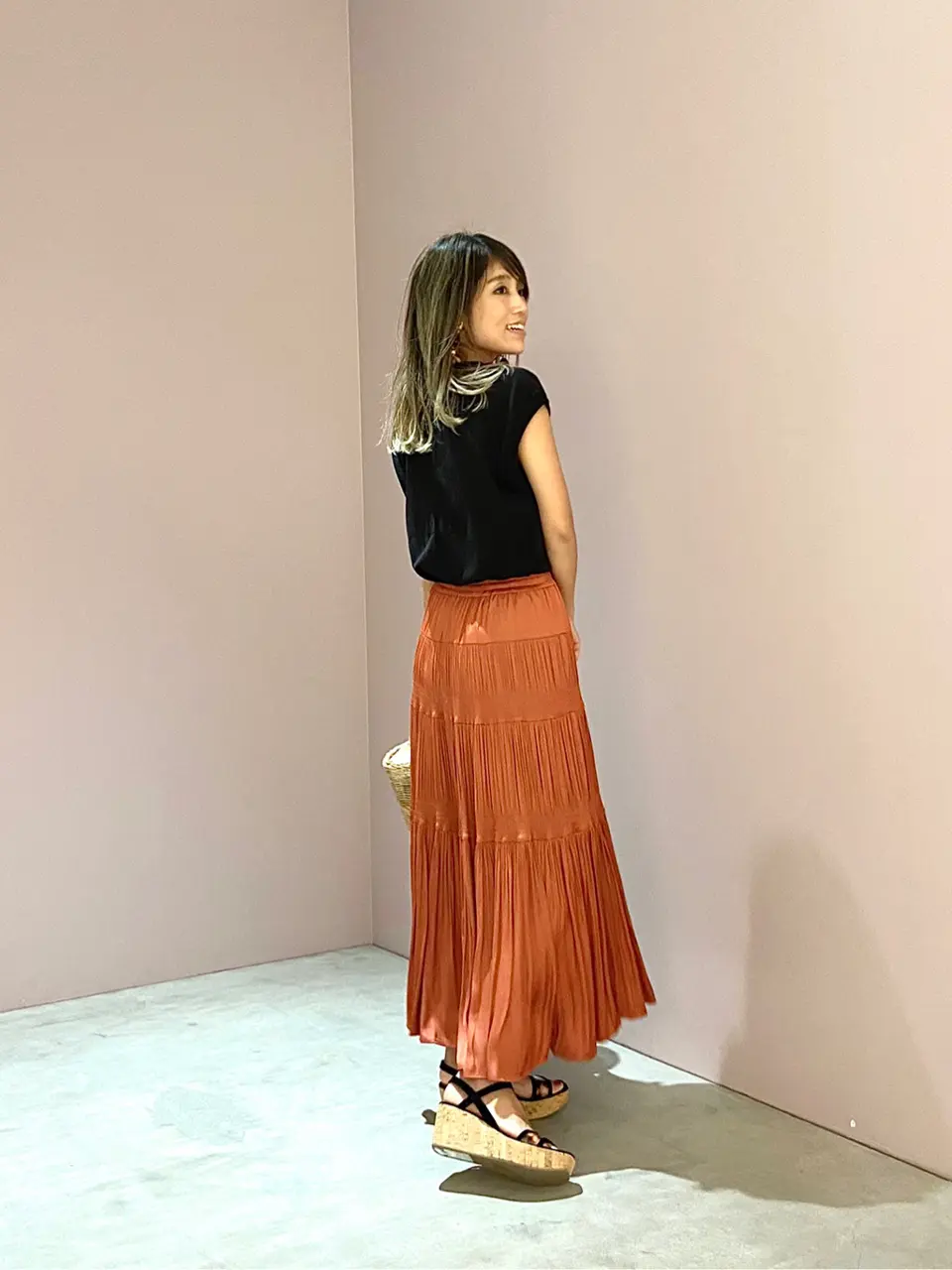 ORIGINATED IN GRACE CONTINENTAL yukimi yonee コーディネート画像