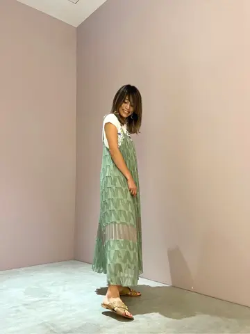 ORIGINATED IN GRACE CONTINENTAL yukimi yonee コーディネート画像