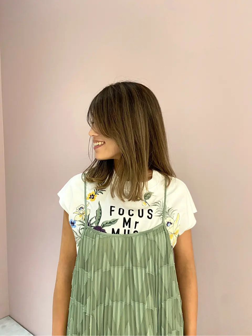 ORIGINATED IN GRACE CONTINENTAL yukimi yonee コーディネート画像