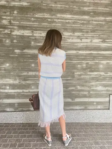 ORIGINATED IN GRACE CONTINENTAL yukimi yonee コーディネート画像