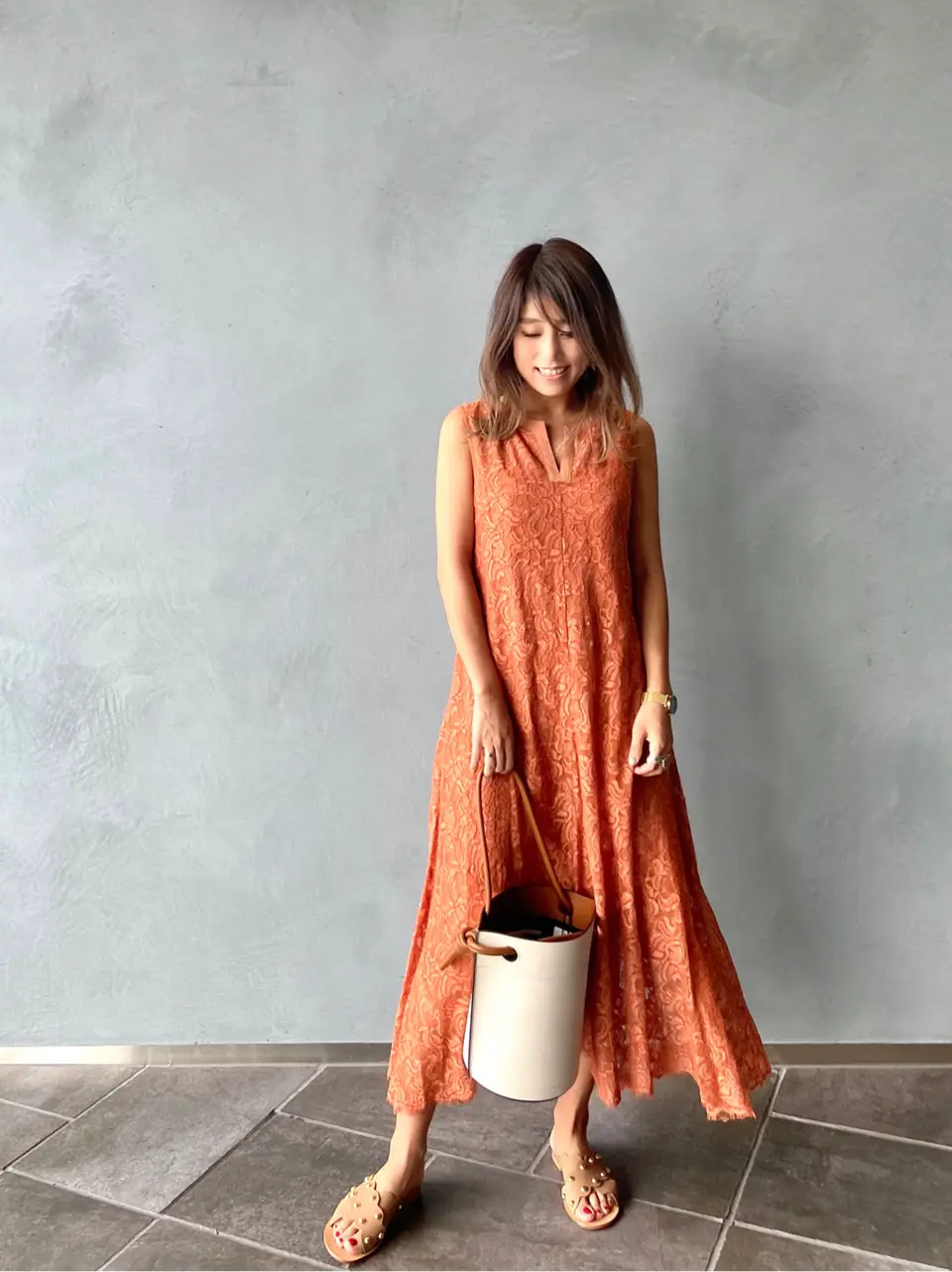 ORIGINATED IN GRACE CONTINENTAL yukimi yonee コーディネート画像