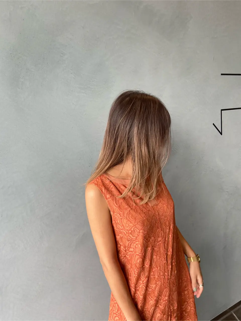 ORIGINATED IN GRACE CONTINENTAL yukimi yonee コーディネート画像