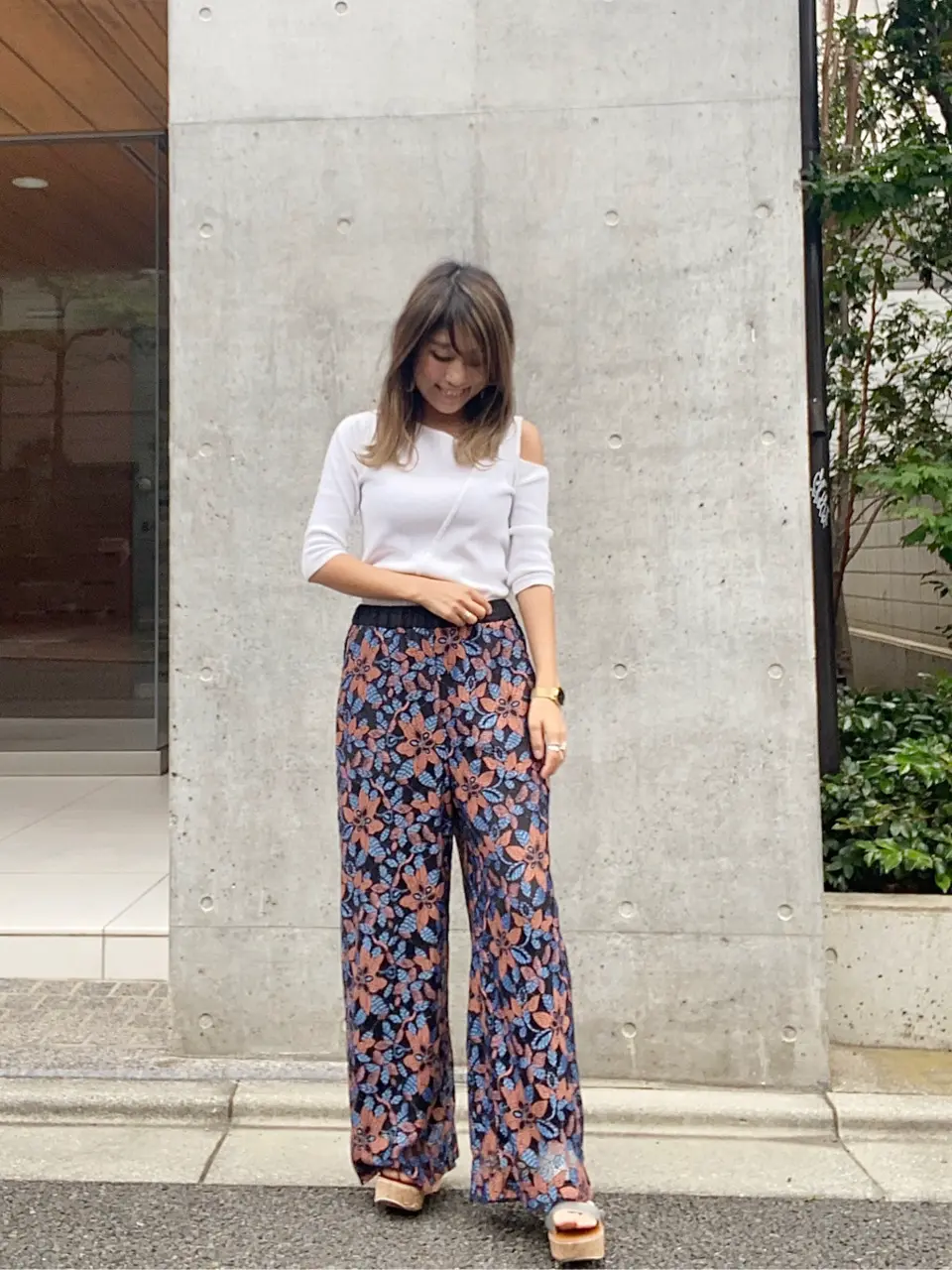 ORIGINATED IN GRACE CONTINENTAL yukimi yonee コーディネート画像