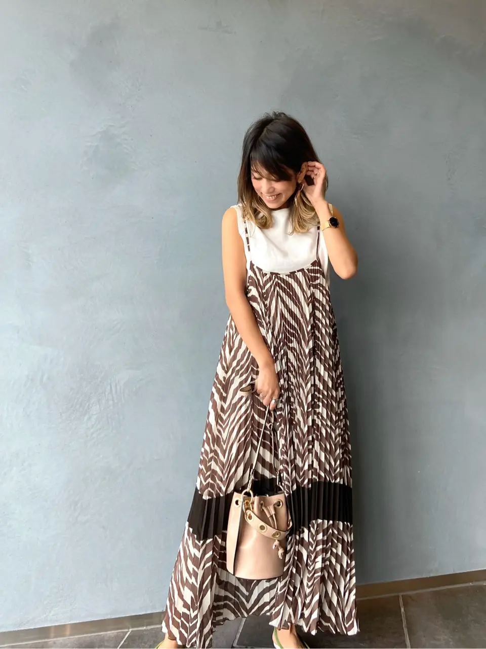 ORIGINATED IN GRACE CONTINENTAL yukimi yonee コーディネート画像