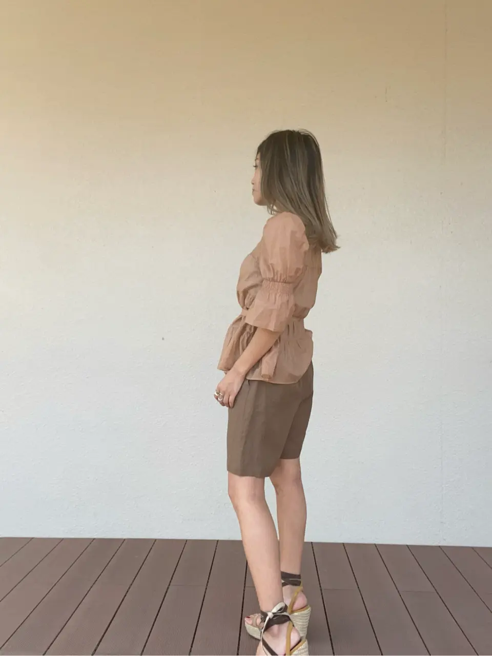 ORIGINATED IN GRACE CONTINENTAL yukimi yonee コーディネート画像