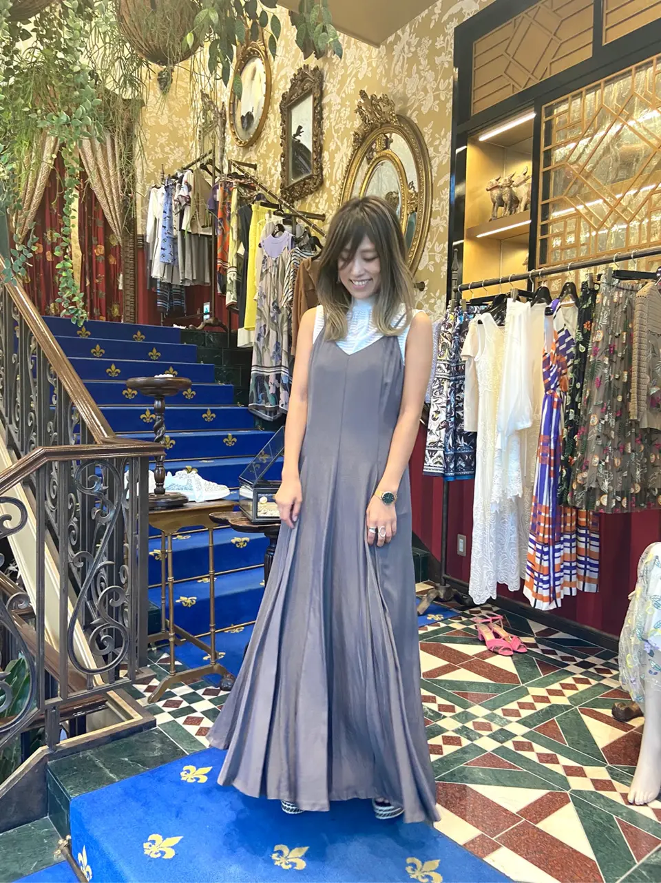 ORIGINATED IN GRACE CONTINENTAL yukimi yonee コーディネート画像