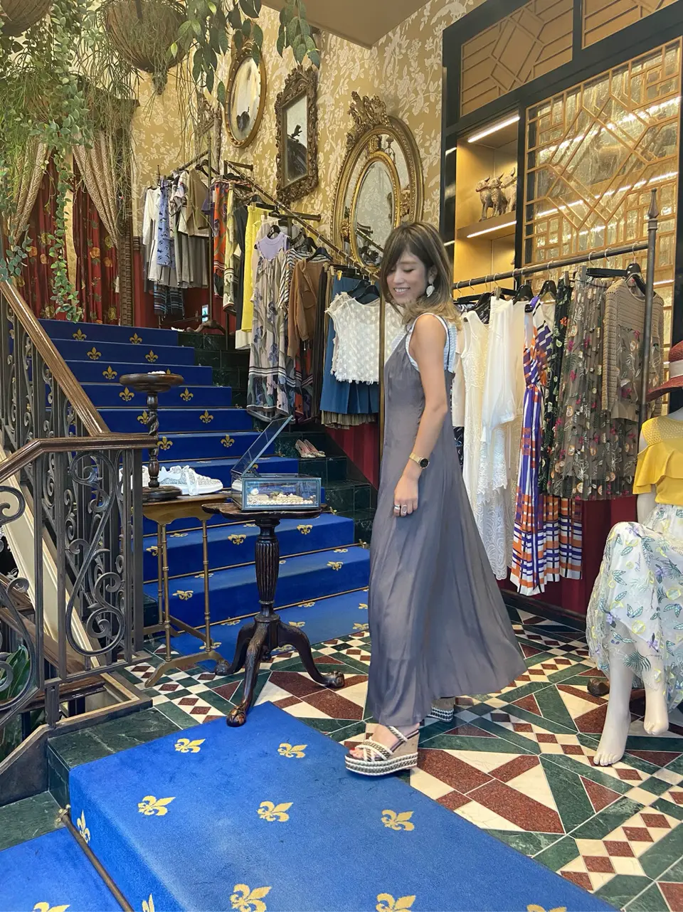 ORIGINATED IN GRACE CONTINENTAL yukimi yonee コーディネート画像