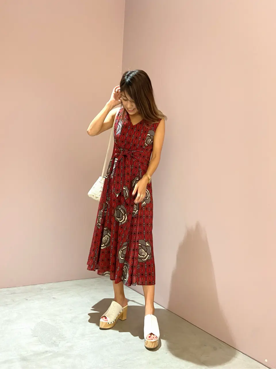 ORIGINATED IN GRACE CONTINENTAL yukimi yonee コーディネート画像