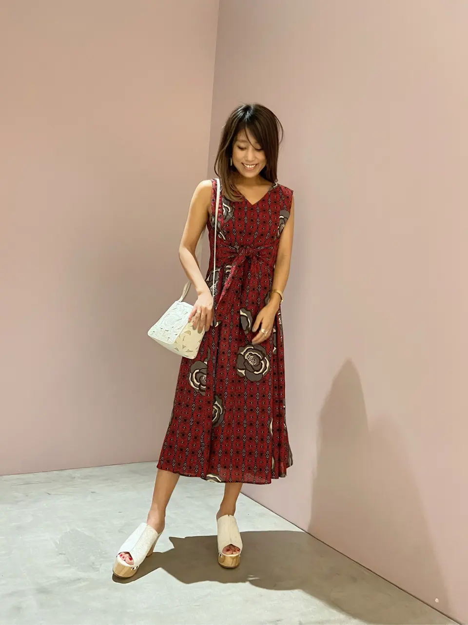 ORIGINATED IN GRACE CONTINENTAL yukimi yonee コーディネート画像