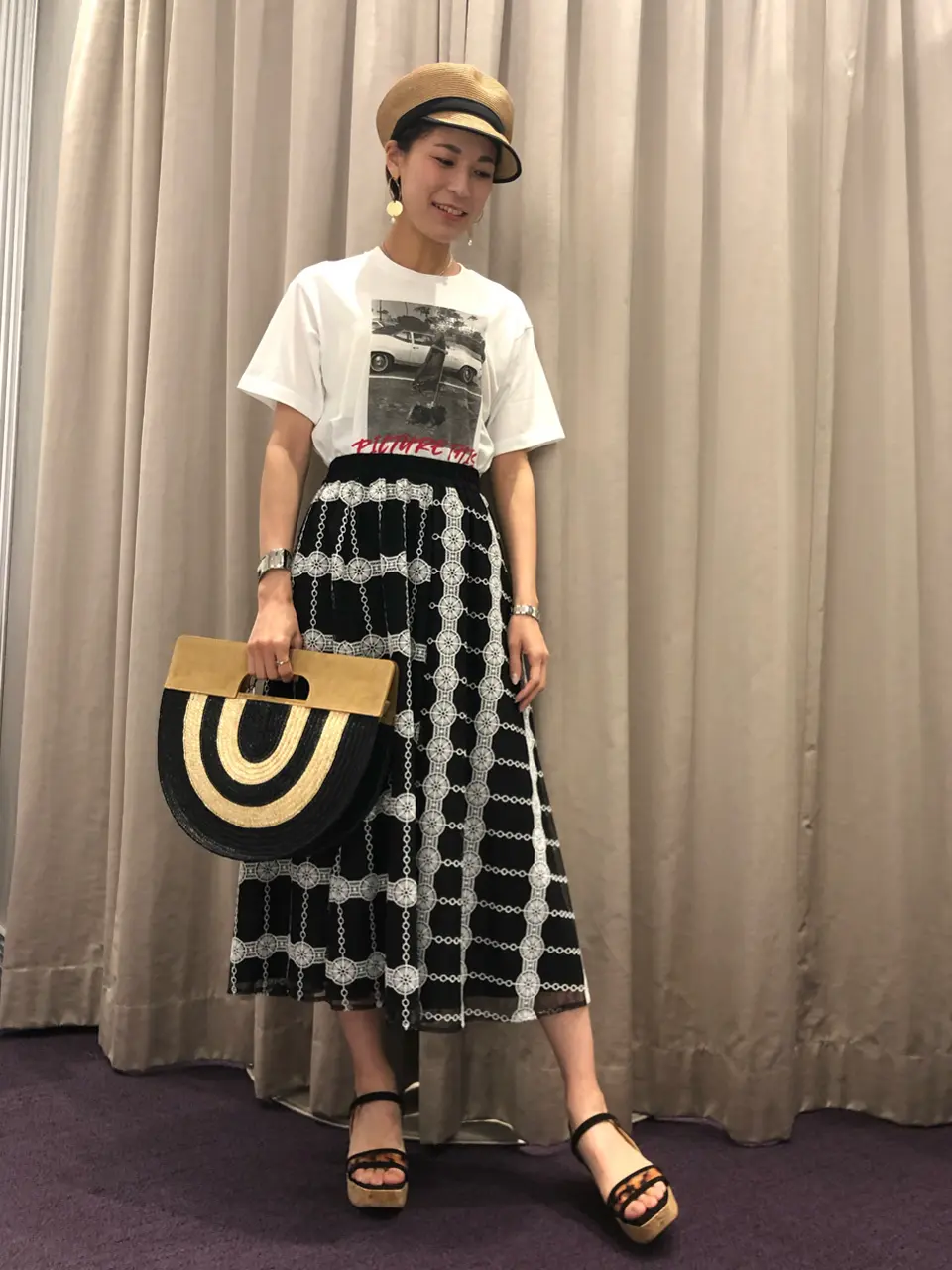 ORIGINATED IN GRACE CONTINENTAL 亀田 未希 コーディネート画像