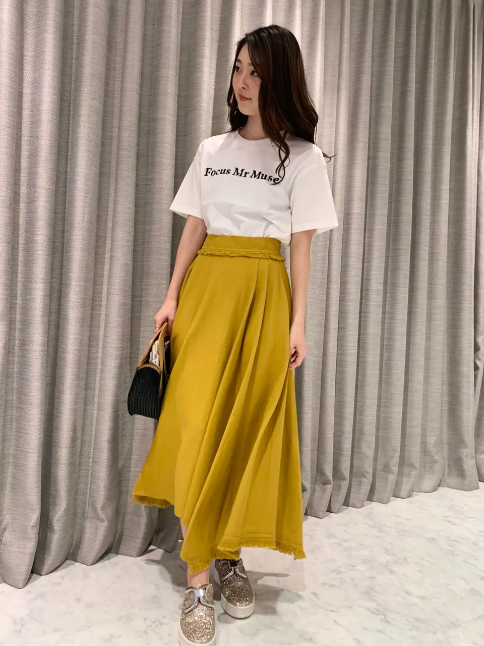 ORIGINATED IN GRACE CONTINENTAL saki コーディネート画像