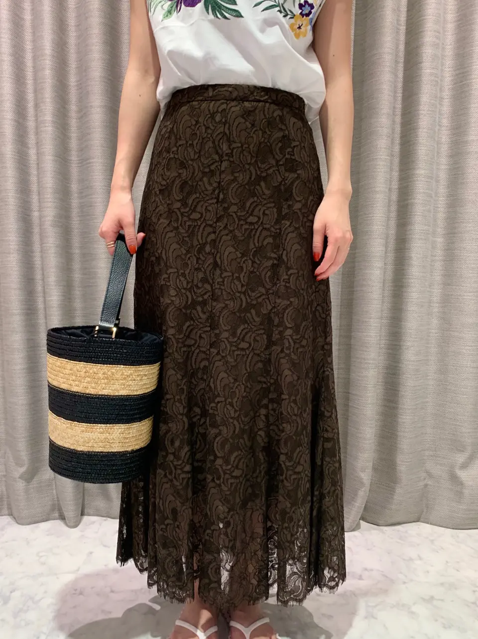 ORIGINATED IN GRACE CONTINENTAL saki コーディネート画像