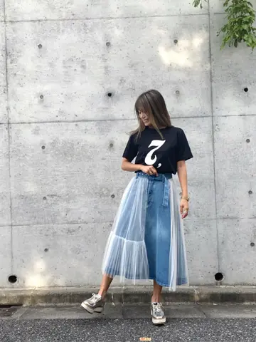 ORIGINATED IN GRACE CONTINENTAL yukimi yonee コーディネート画像