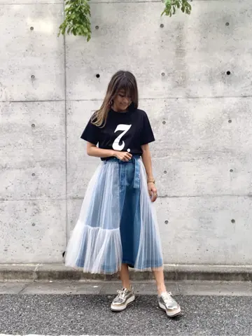 ORIGINATED IN GRACE CONTINENTAL yukimi yonee コーディネート画像