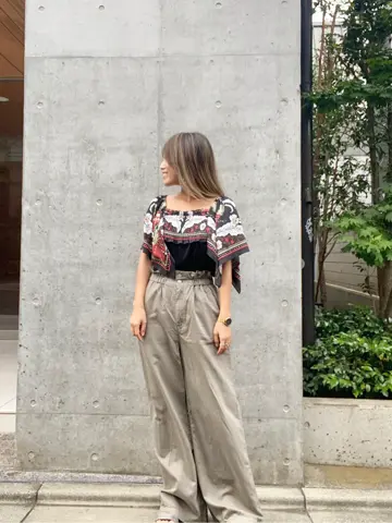 ORIGINATED IN GRACE CONTINENTAL yukimi yonee コーディネート画像