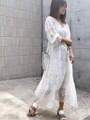 ORIGINATED IN GRACE CONTINENTAL yukimi yonee コーディネート画像