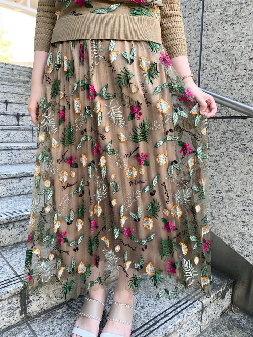 ORIGINATED IN GRACE CONTINENTAL tama コーディネート画像