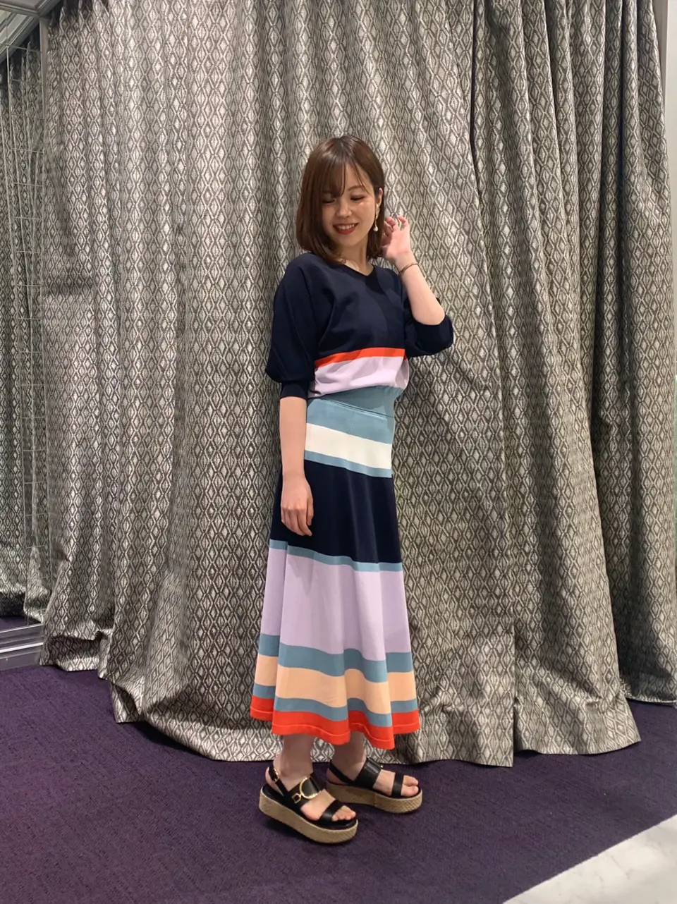 ORIGINATED IN GRACE CONTINENTAL tama コーディネート画像