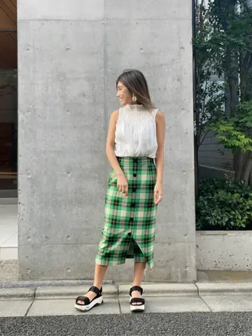 ORIGINATED IN GRACE CONTINENTAL yukimi yonee コーディネート画像