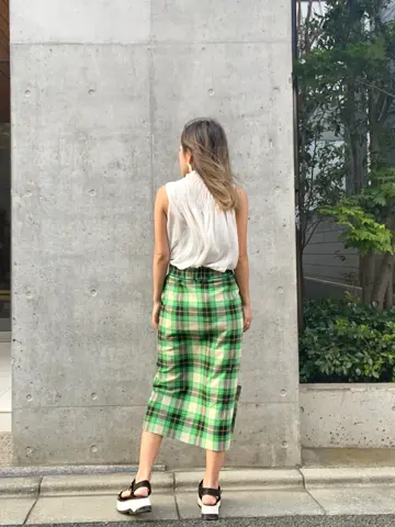 ORIGINATED IN GRACE CONTINENTAL yukimi yonee コーディネート画像