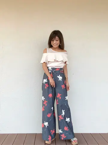 ORIGINATED IN GRACE CONTINENTAL yukimi yonee コーディネート画像