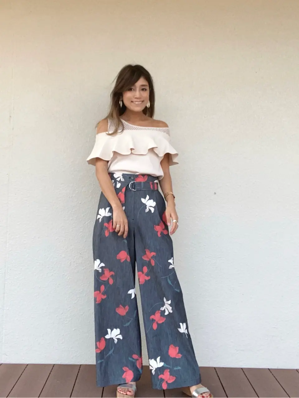 ORIGINATED IN GRACE CONTINENTAL yukimi yonee コーディネート画像