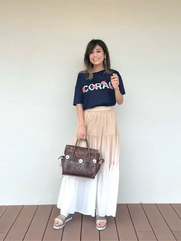 ORIGINATED IN GRACE CONTINENTAL yukimi yonee コーディネート画像