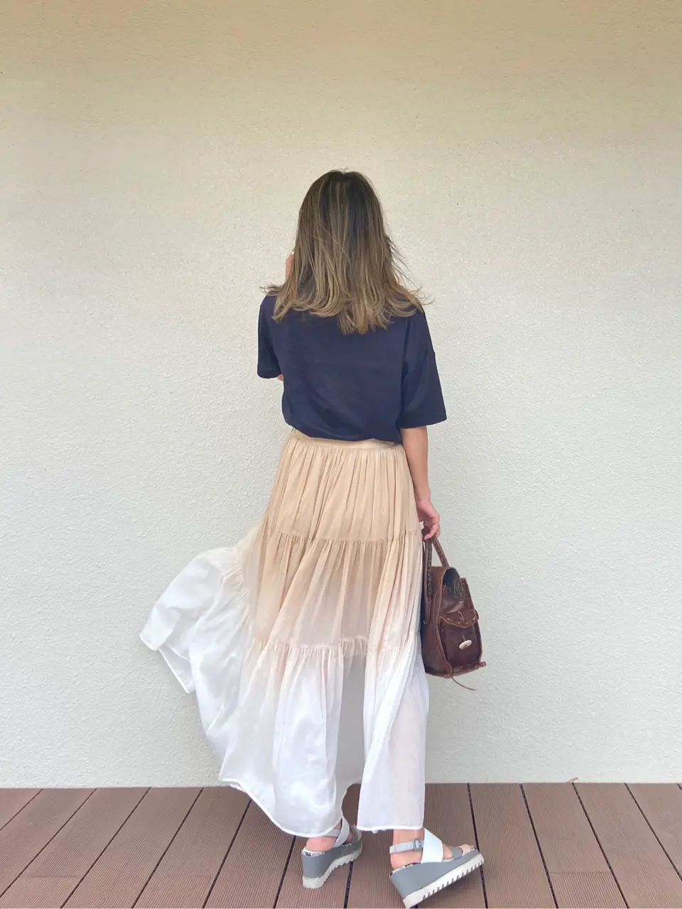 ORIGINATED IN GRACE CONTINENTAL yukimi yonee コーディネート画像