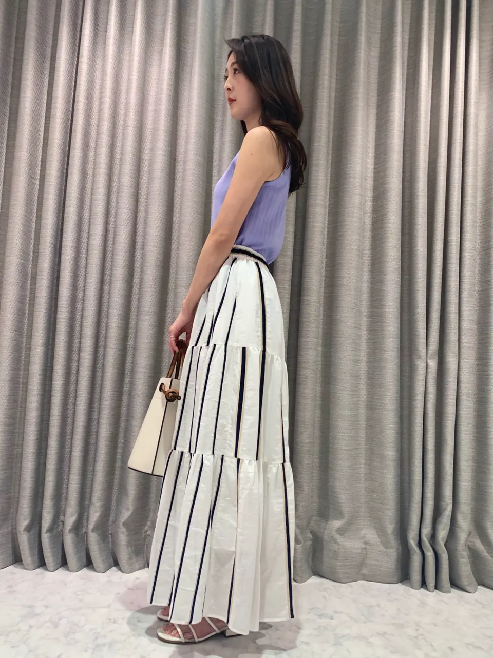 ORIGINATED IN GRACE CONTINENTAL saki コーディネート画像