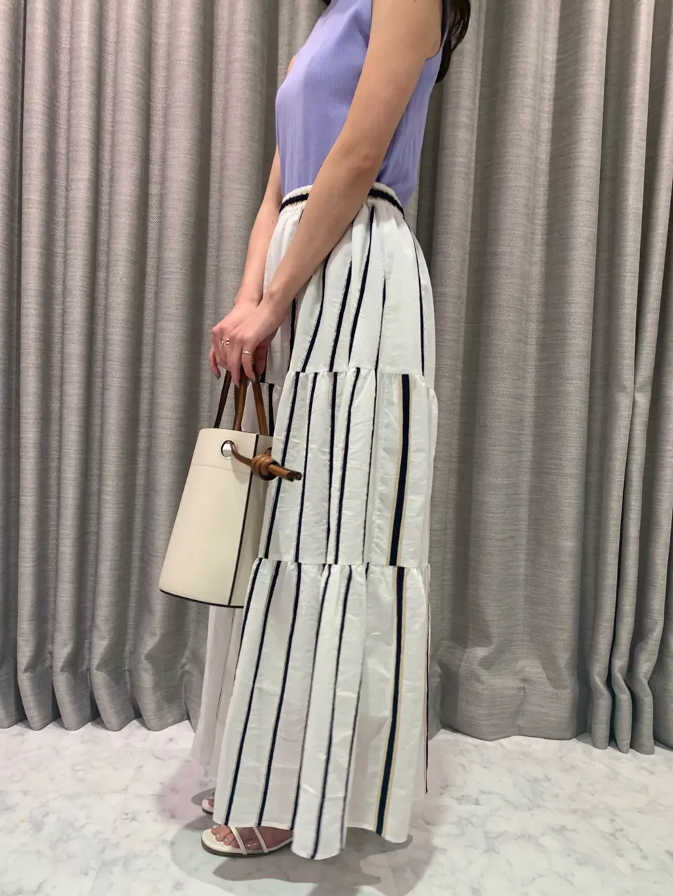 ORIGINATED IN GRACE CONTINENTAL saki コーディネート画像