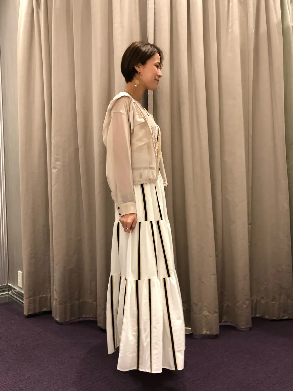 ORIGINATED IN GRACE CONTINENTAL 亀田 未希 コーディネート画像