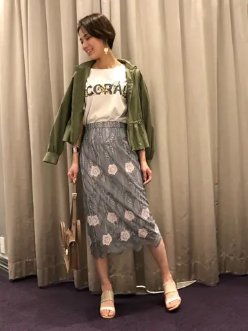 ORIGINATED IN GRACE CONTINENTAL 亀田 未希 コーディネート画像