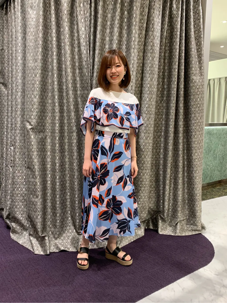 ORIGINATED IN GRACE CONTINENTAL tama コーディネート画像