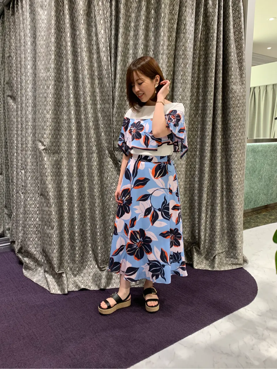 ORIGINATED IN GRACE CONTINENTAL tama コーディネート画像