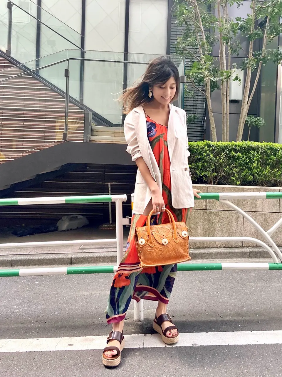 ORIGINATED IN GRACE CONTINENTAL yukimi yonee コーディネート画像