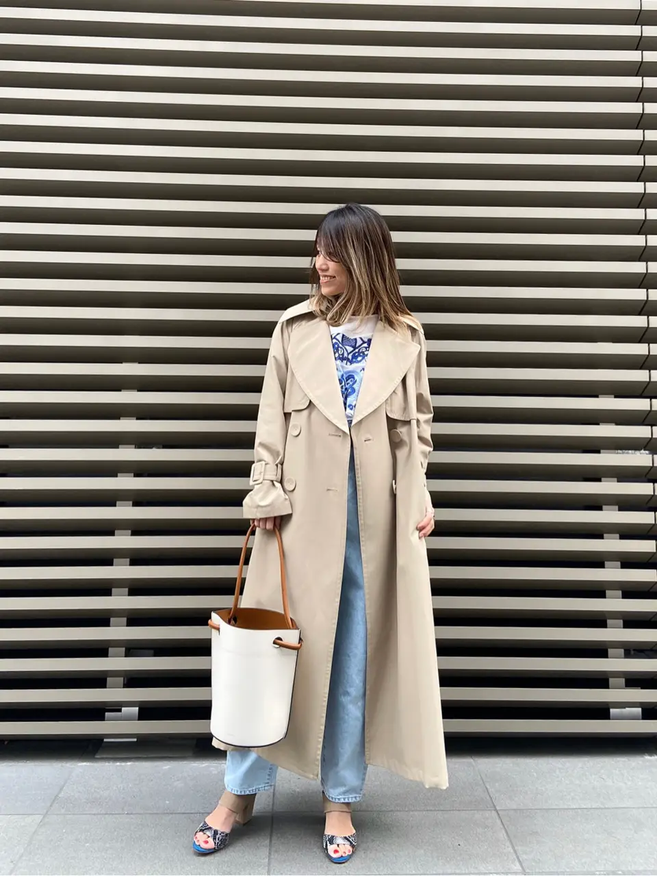 ORIGINATED IN GRACE CONTINENTAL yukimi yonee コーディネート画像