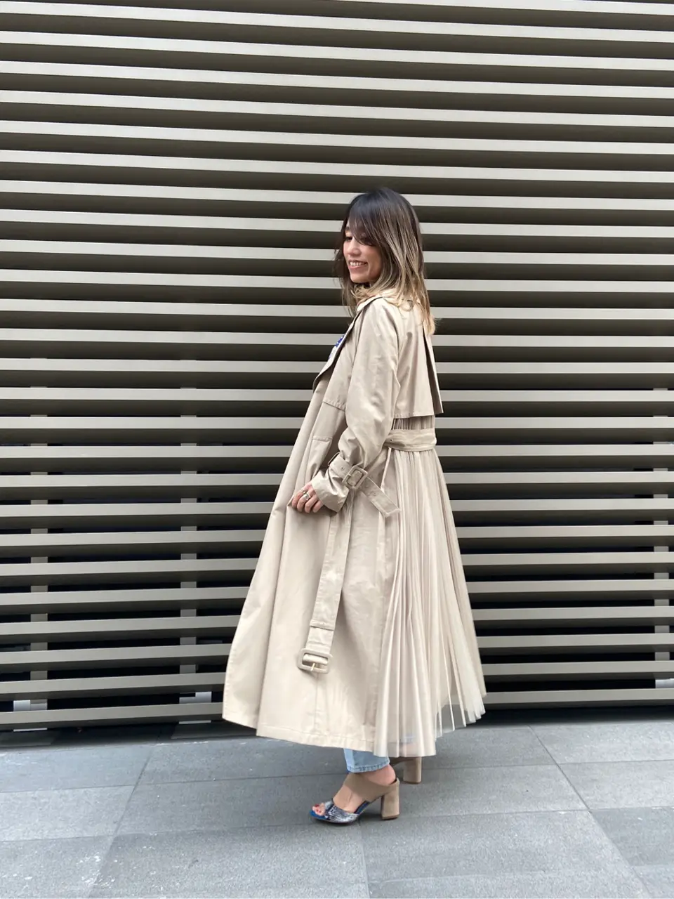 ORIGINATED IN GRACE CONTINENTAL yukimi yonee コーディネート画像