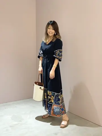 ORIGINATED IN GRACE CONTINENTAL yukimi yonee コーディネート画像