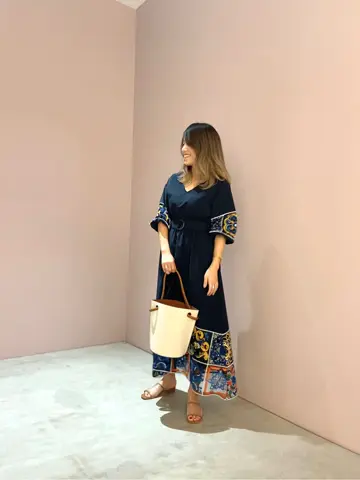 ORIGINATED IN GRACE CONTINENTAL yukimi yonee コーディネート画像