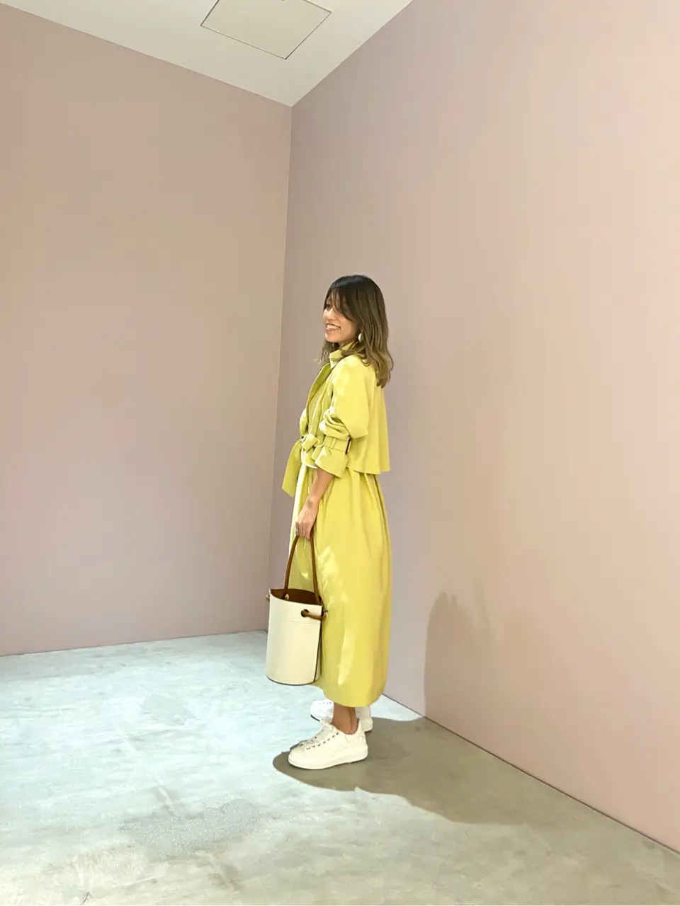 ORIGINATED IN GRACE CONTINENTAL yukimi yonee コーディネート画像