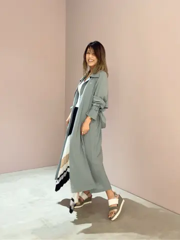 ORIGINATED IN GRACE CONTINENTAL yukimi yonee コーディネート画像