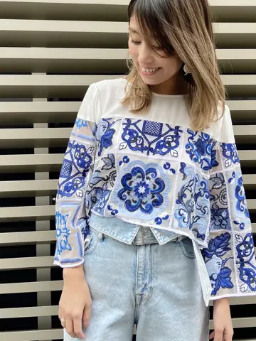 ORIGINATED IN GRACE CONTINENTAL yukimi yonee コーディネート画像